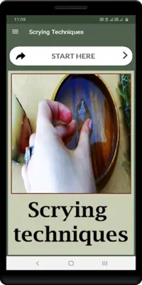 Scrying Techniques android App screenshot 3